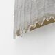 Pair of Modern Italian Murano Glass and Brass glacier Wall Sconces