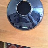Blue ceramic lamp base