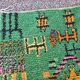 Unique handmade Berber rug 3x2 m