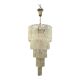 Extra Large Murano Glass Rod Chandelier, Italy, 1970s