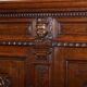 Hand-carved Dutch armoire from the 1940s.