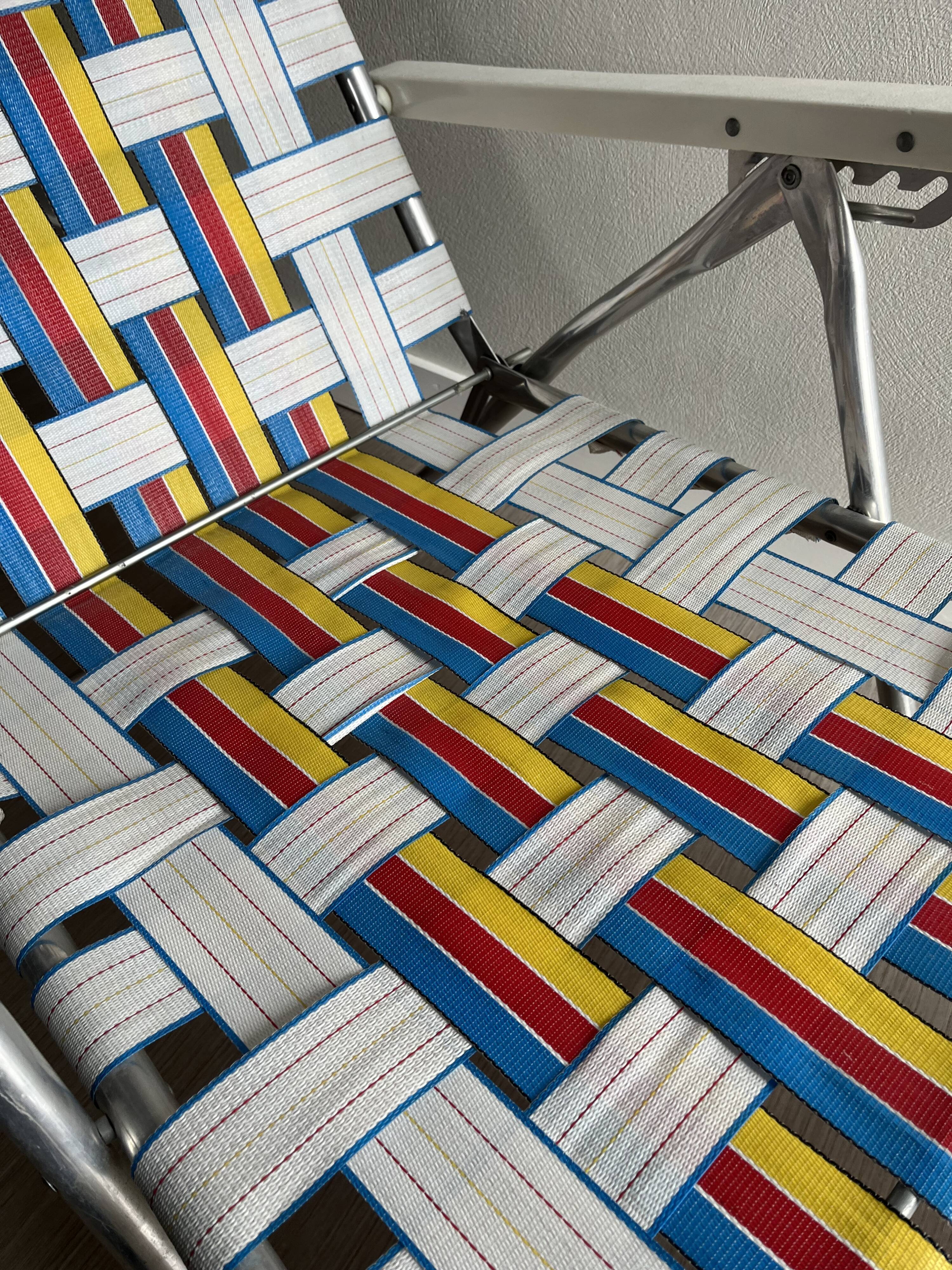 Vintage deckchair