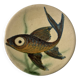 Small fish dish signed by Puigdemont