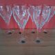 6 crystal glasses from Lorraine in the original box.