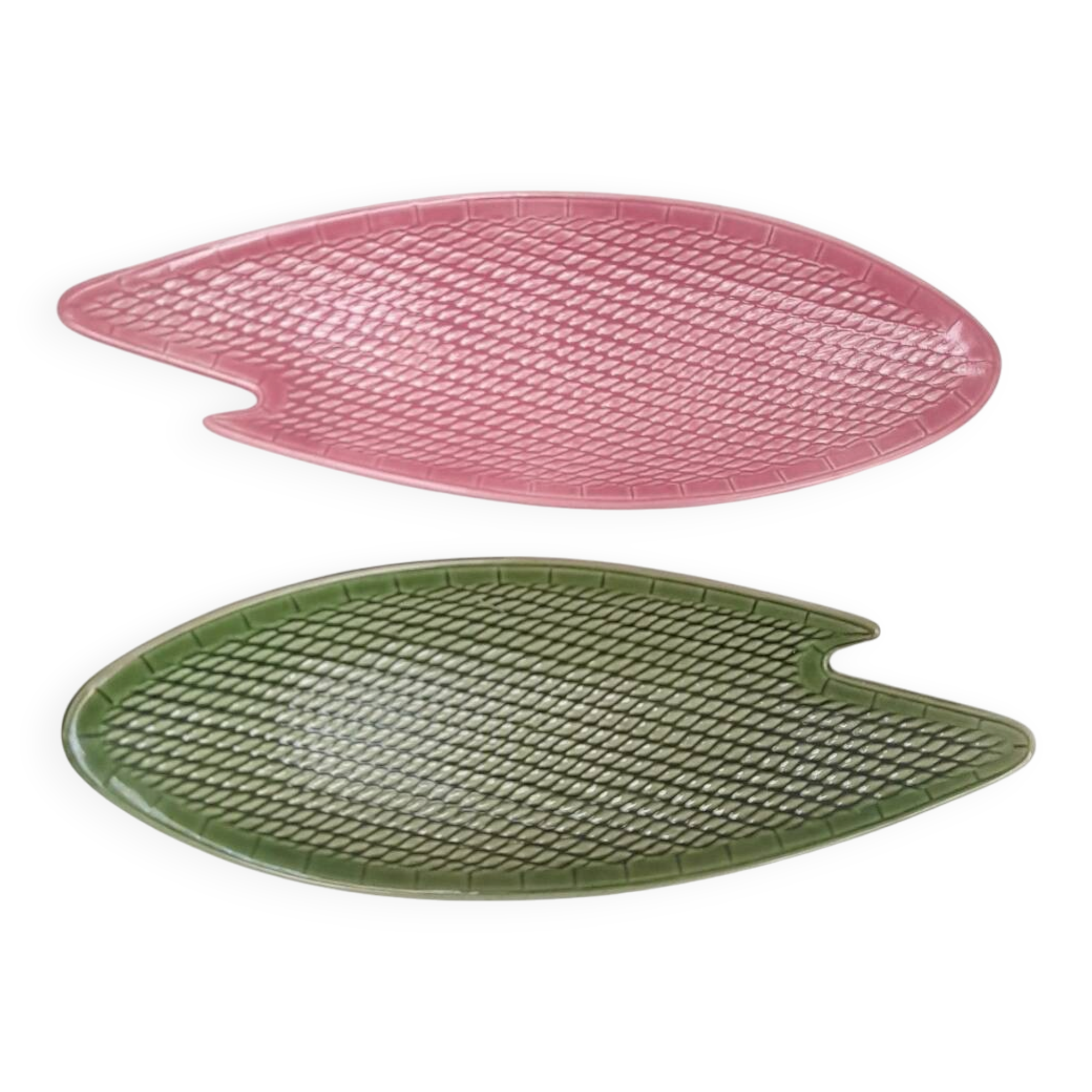 Set of 2 Boch Keralux Cordaline trays