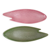 Set of 2 Boch Keralux Cordaline trays