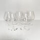 5 crystal cognac glasses from Saint-Louis