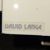 Cream lacquered HFI TV cabinet by David Lange