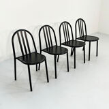 Set of 4 chairs Nr 222 by Robert Mallet Stevens for Pallucco Italia, 1980