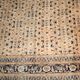Handmade antique Persian Tabriz Hajalili rug 4.2' x 6.5' (128cm x 198cm) 1880s - 1B693