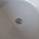 Set of 6 fine Limoges porcelain dinner plates, decorated with gold