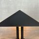 Steel design table lamp