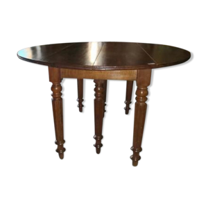 Table 6 pieds en noyer