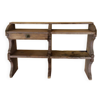 Wooden shelf