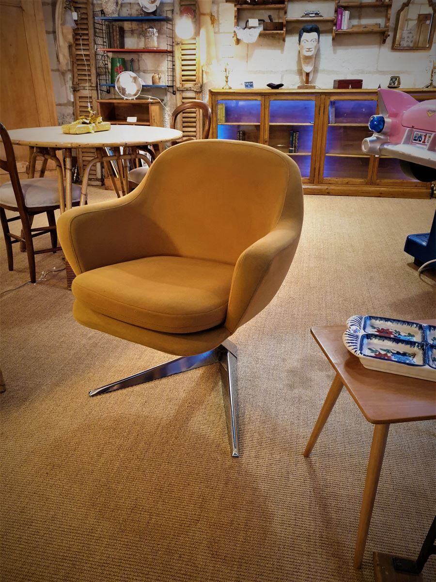 Vintage Air France armchair