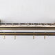Wall coat rack Hollywood Regency style 1960s