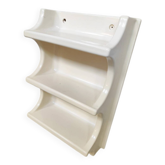 Étagère murale Space Age en plastique thermoformé, années 1970