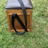 Fishing box with stool