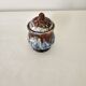 Ceramic sugar bowl signed MORVAN - vintage 70s