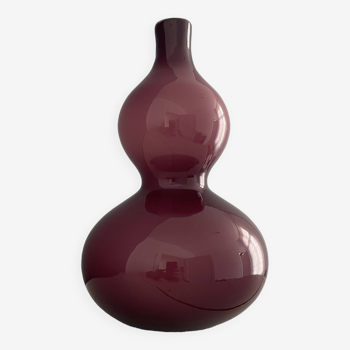 Holmegaard blown glass vase, Denmark 1960