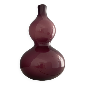 Holmegaard blown glass vase, Denmark 1960