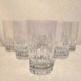 Baccarat spear 6 crystal wine glasses - 9.2 cm