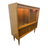 Vintage display cabinet / bar cabinet / cabinet with lighting