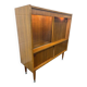 Vitrine vintage / meuble bar / meuble avec éclairage