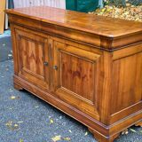 19th century Louis Philippe solid wood sideboard, 176cm