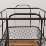 Metal baker's trolley