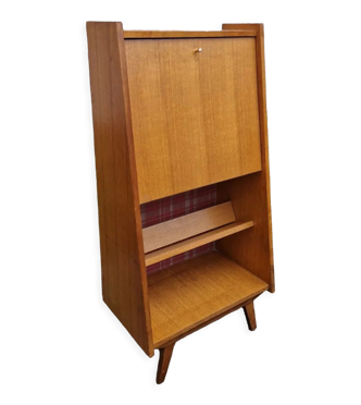 Meuble secrétaire chêne 1950