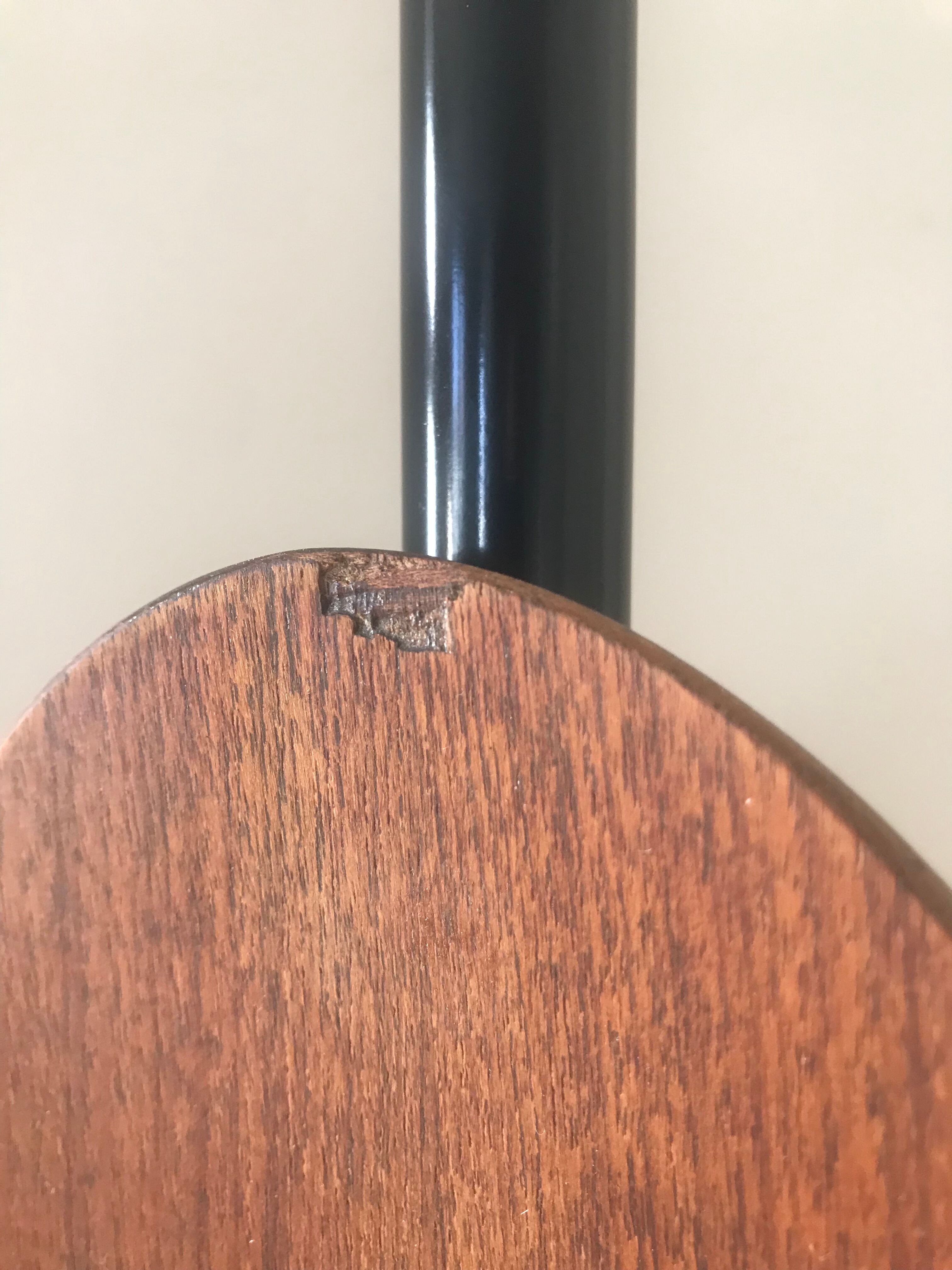 Floor lamp surf teak and opalines design gioffredo reggiani 1960