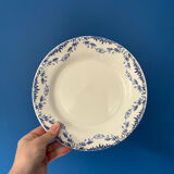 Set of 6 Creil and Montereau Labrador dinner plates – Mir model