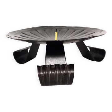 Wrought iron table candlestick