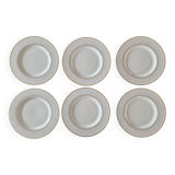 Villeroy and Boch Set of 6 flat plates, Kimono Château model