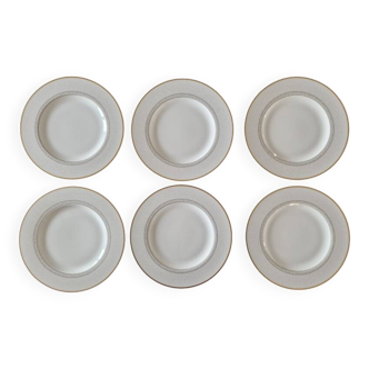 Villeroy and Boch Set of 6 flat plates, Kimono Château model