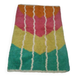 Tapis berbère  en laine fait main 150 x 100 cm