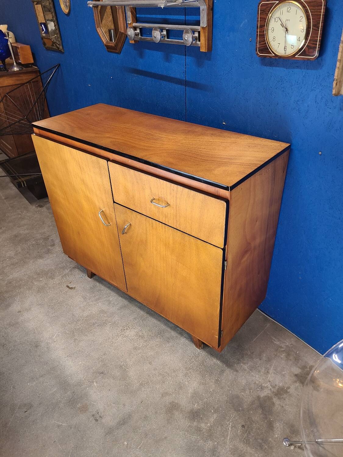 Light wood sideboard, mid-20th century