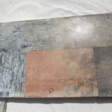 Cheminée à modillon Napoléon III en marbre gris fin XIXe