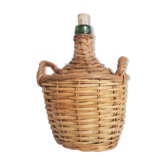 Demijohn wicker h28cm