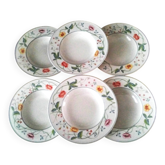 6 Villeroy & Boch Albertina Soup Plates