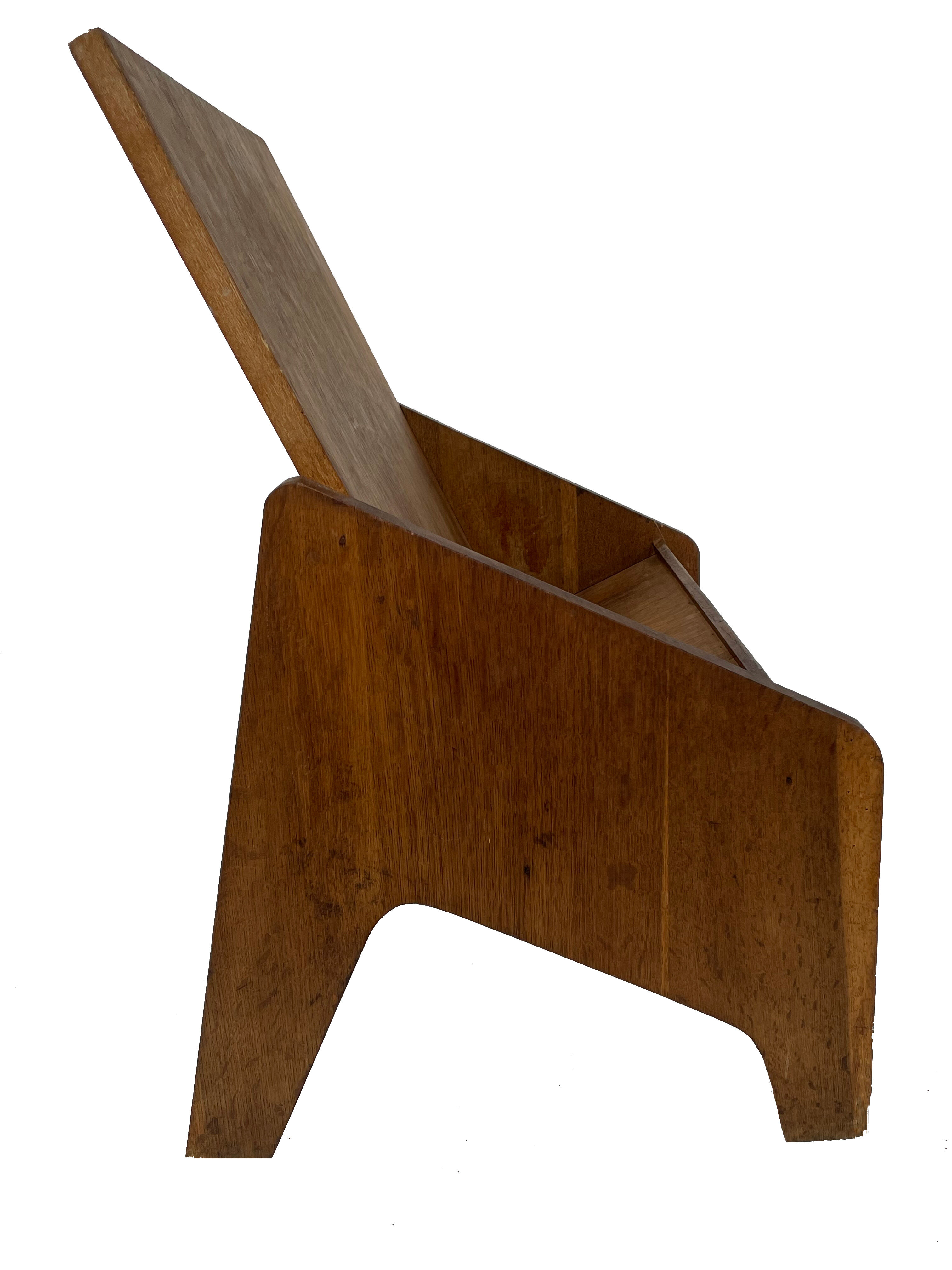 Vintage Bin Standing Magazine Rack Record Holder