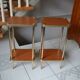 Pair of extra tables sofa tips Richard Creation 50s