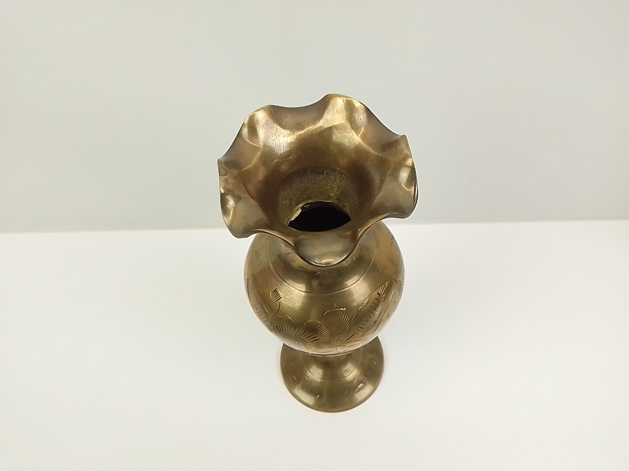Brass vase 24 cm