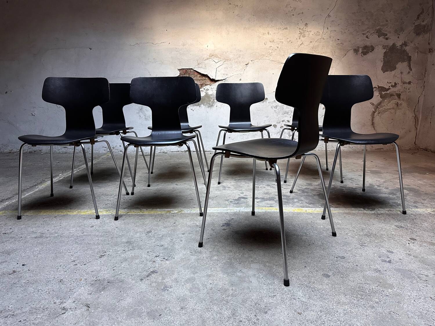 Ensemble de chaises Hammer – Fritz Hansen