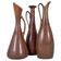 Mid-century modern set of 3 ceramic pieces by Rörstrand Gunnar Nylund, Sweden, 1950s.
