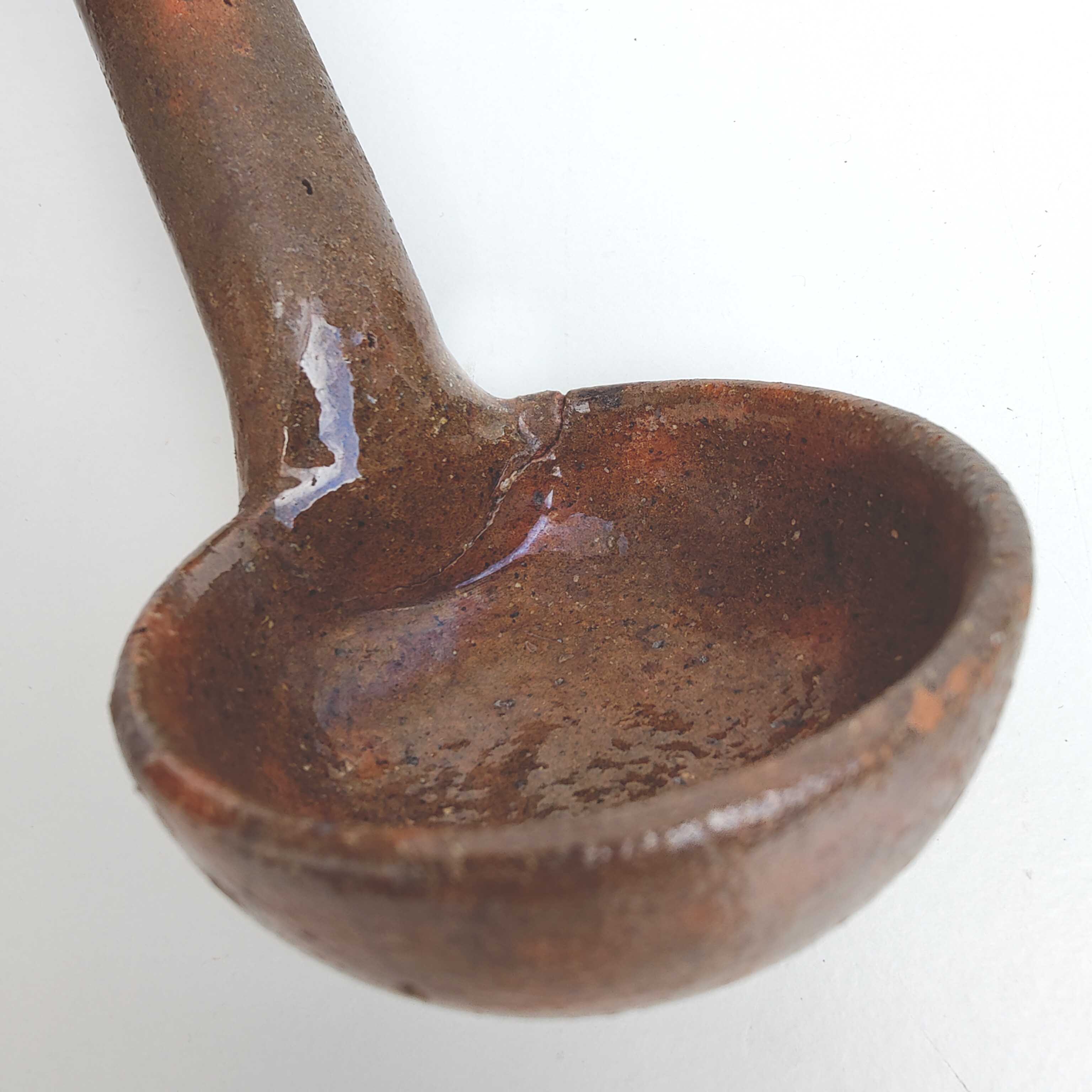 Terracotta tripod punch bowl anthropomorphic shape