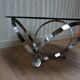 Mid-Century Space Age Round Coffee Table by Knut Hesterberg, 1960s