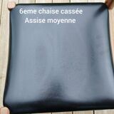 Set of 5 Niels Otto Moller style chairs