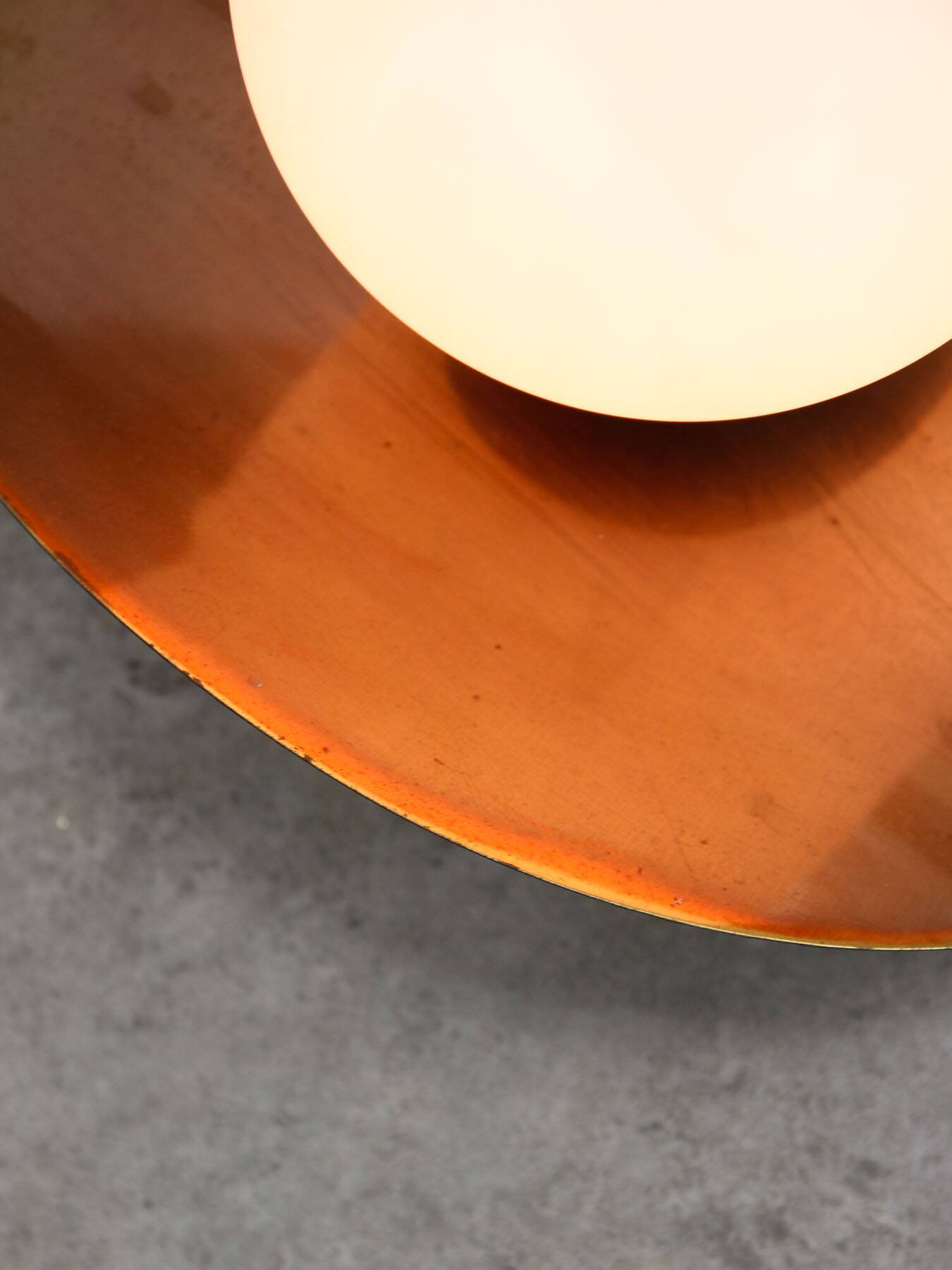 Vintage German Wall Lamps in Copper Plating from Ist Ellux, 1980s, set of 2